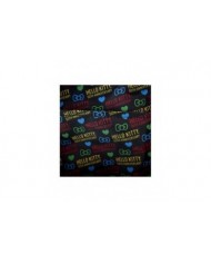 Sac à dos Loungefly - Sanrio Hello Kitty 50ème Anniversaire All-Over Print Nylon Square