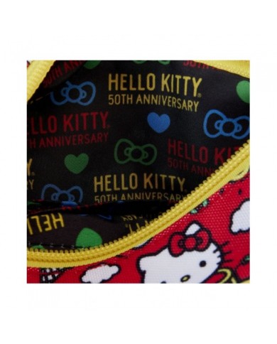 Porte-monnaie Loungefly - Sanrio Hello Kitty 50ème Anniversaire All-Over Print Nylon