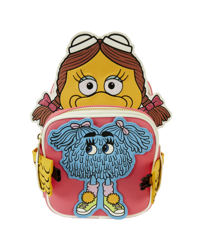 Sac à bandoulière Loungefly - McDonald's Birdie the Early Bird Crossbuddies® Crossbody Bag with Fry