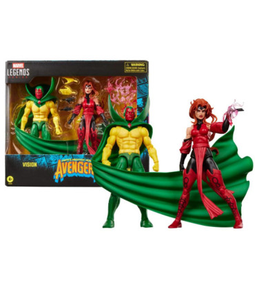 Figurine Vision & Sorcière Rouge  Marvel Legends Series