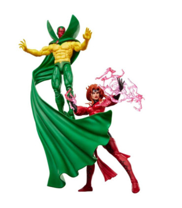 Figurine Vision & Sorcière Rouge  Marvel Legends Series