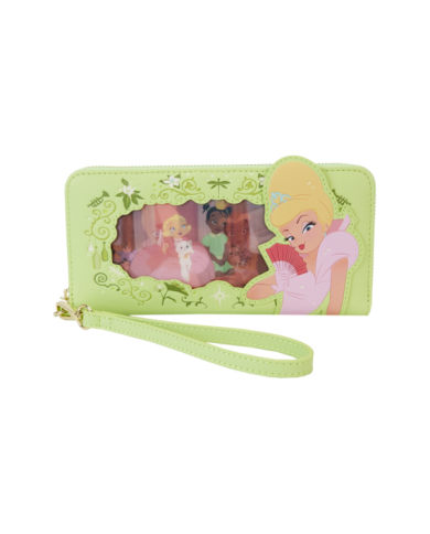 Portefeuille Loungefly - La Princesse et la Grenouille Princess Series Lenticular