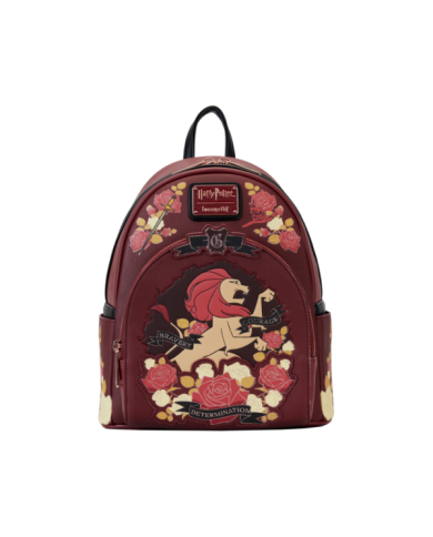 Sac à dos Loungefly - Harry Potter Gryffindor House Floral Tattoo