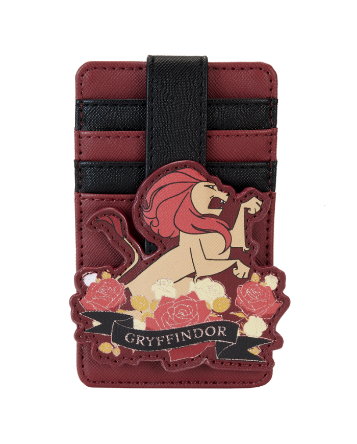 Porte-cartes Loungefly - Harry Potter Gryffindor House Floral Tattoo