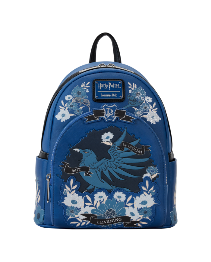 Sac à dos Loungefly - Harry Potter Ravenclaw House Floral Tattoo