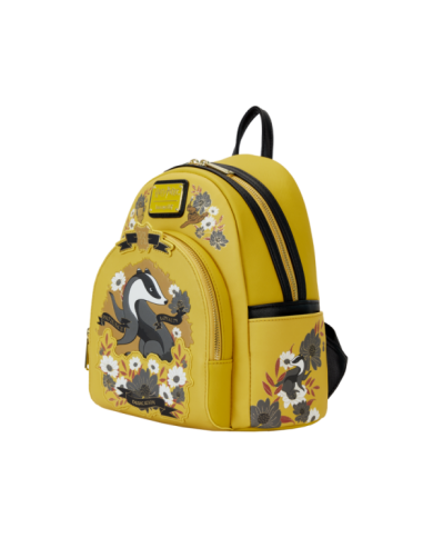 Sac à dos Loungefly - Harry Potter Hufflepuff House Floral Tattoo