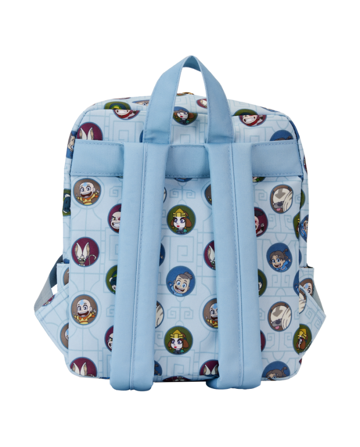 Sac à dos Loungefly - Avatar The Last Airbender All-Over Print Nylon Square