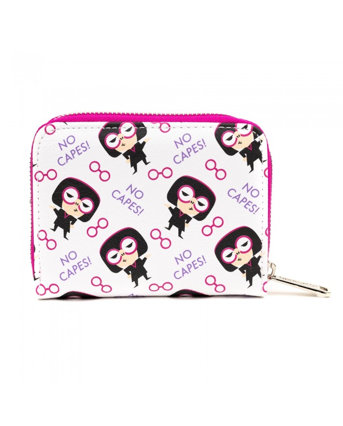 Portefeuille Loungefly - Les Indestructibles - Edna Mode "No Capes"