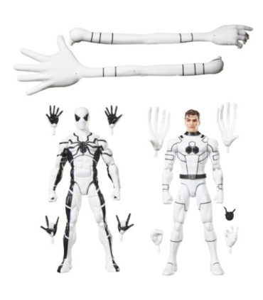 Figurine Mister Fantastic & Spider-Man  Marvel Hasbro
