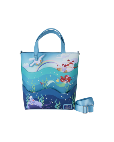 Tote Bag Loungefly - La Petite Sirène 35ème Anniversaire Life is the bubbles Glow
