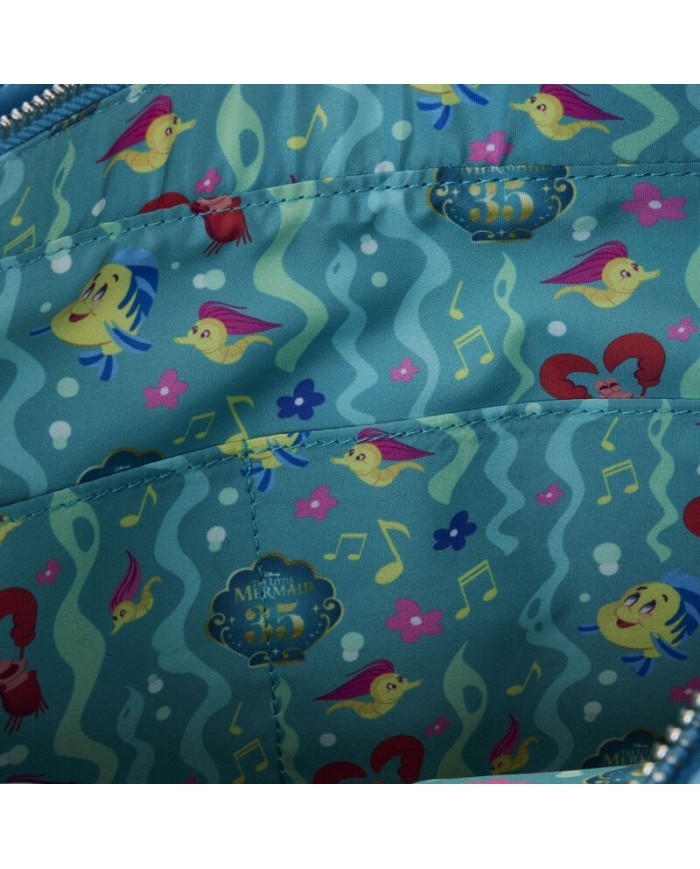 Tote Bag Loungefly - La Petite Sirène 35ème Anniversaire Life is the bubbles Glow