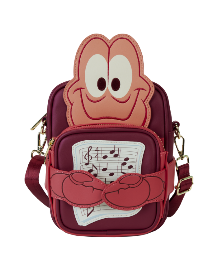 Sac à bandoulière Loungefly - La Petite Sirène 35ème Anniversaire Sebastien Crossbuddies Cosplay