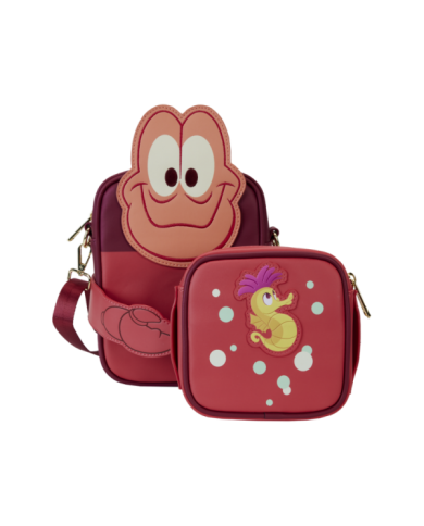 Sac à bandoulière Loungefly - La Petite Sirène 35ème Anniversaire Sebastien Crossbuddies Cosplay