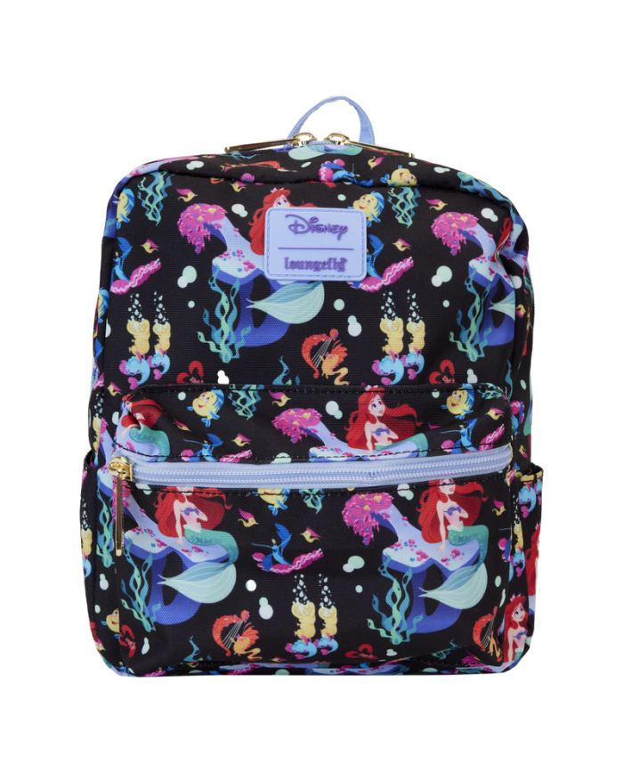 Sac à dos Loungefly - La Petite Sirène 35ème Anniversaire Life Is The Bubbles AOP