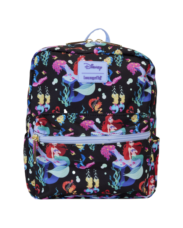 Sac à dos Loungefly - La Petite Sirène 35ème Anniversaire Life Is The Bubbles AOP