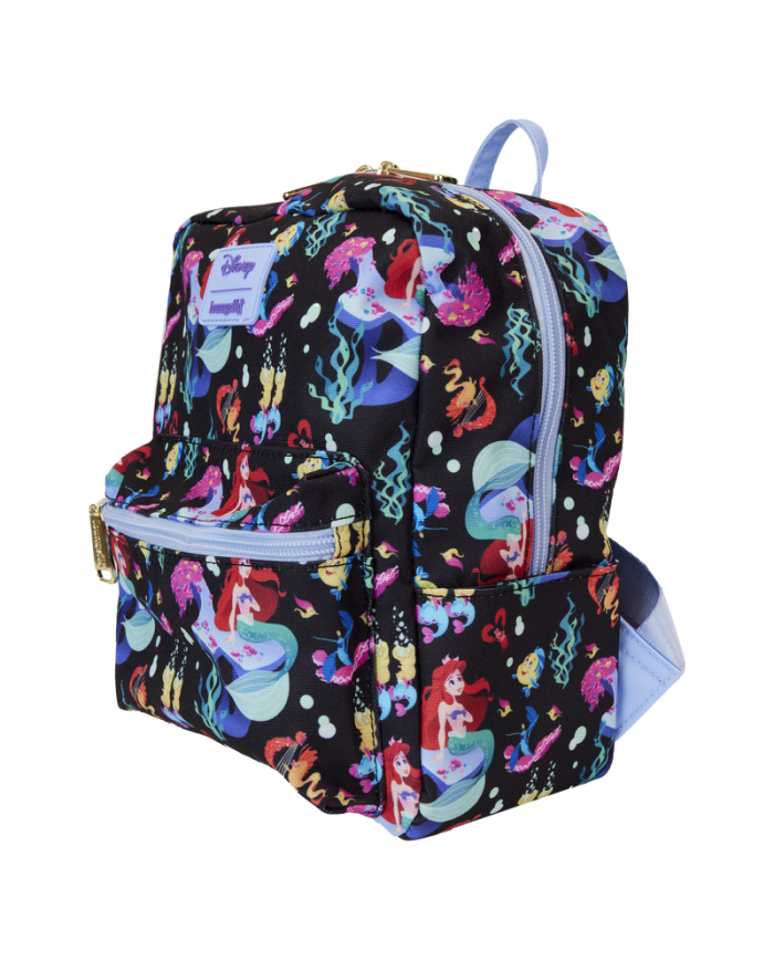 Sac à dos Loungefly - La Petite Sirène 35ème Anniversaire Life Is The Bubbles AOP