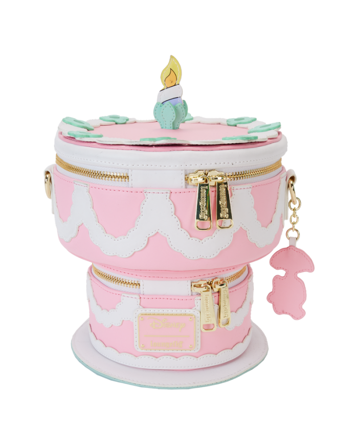 Sac à bandoulière Loungefly - Alice au Pays des Merveilles Unbirthday Cake Figural Glow