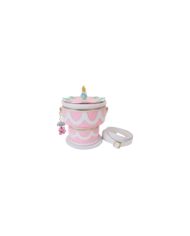 Sac à bandoulière Loungefly - Alice au Pays des Merveilles Unbirthday Cake Figural Glow