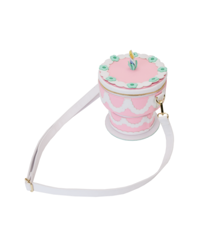 Sac à bandoulière Loungefly - Alice au Pays des Merveilles Unbirthday Cake Figural Glow