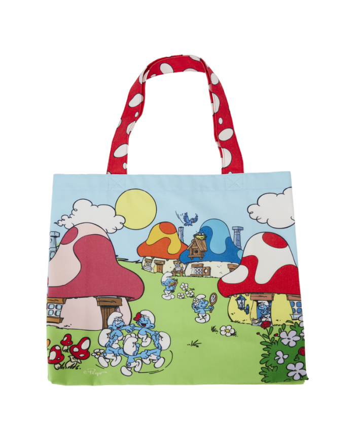 Tote Bag Loungefly - Les Schtroumpfs Village Life