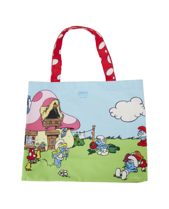 Tote Bag Loungefly - Les Schtroumpfs Village Life
