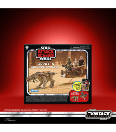 Figurine Orray & Geonosian Picador  Star Wars Épisode II