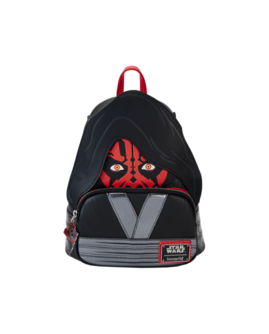 Sac à dos Loungefly - Star Wars La Menace Fantôme 25ème Anniversaire Darth Maul Glow Cosplay