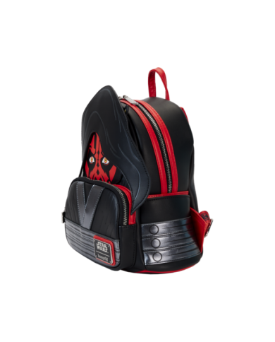 Sac à dos Loungefly - Star Wars La Menace Fantôme 25ème Anniversaire Darth Maul Glow Cosplay