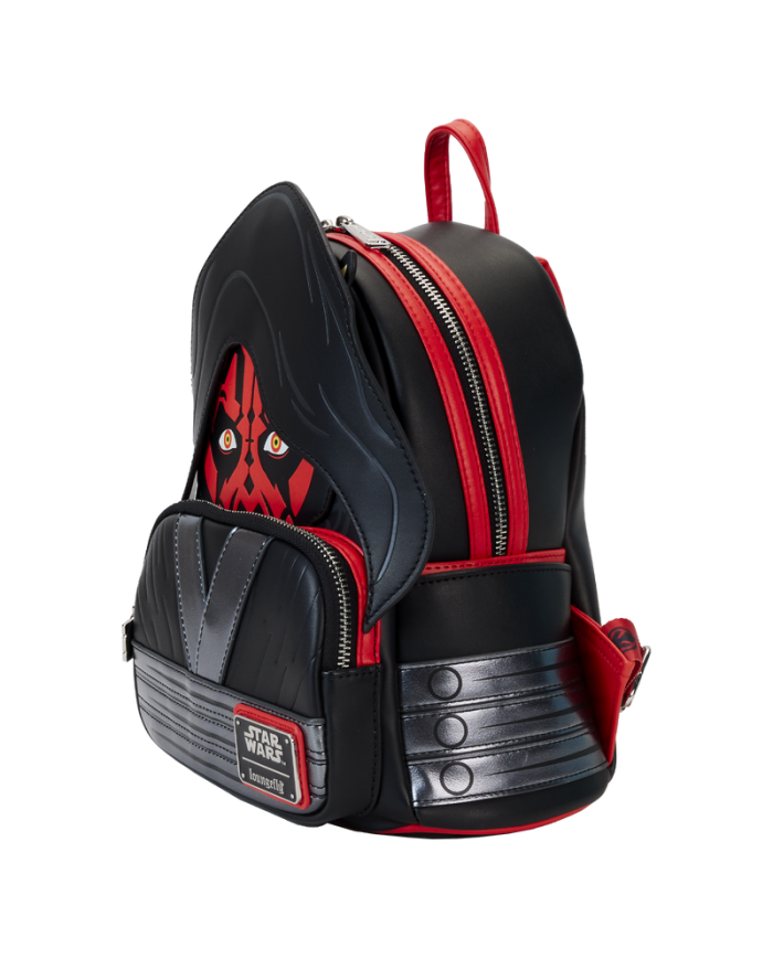 Sac à dos Loungefly - Star Wars La Menace Fantôme 25ème Anniversaire Darth Maul Glow Cosplay