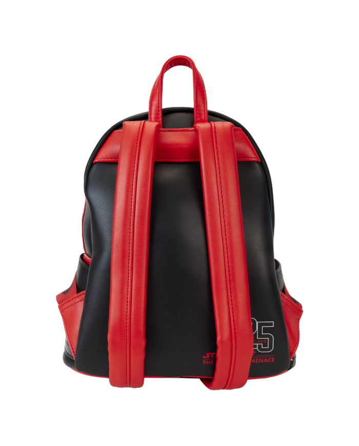 Sac à dos Loungefly - Star Wars La Menace Fantôme 25ème Anniversaire Darth Maul Glow Cosplay