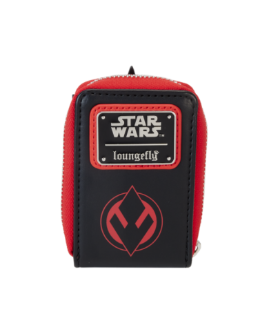 Portefeuille Loungefly - Star Wars La Menace Fantôme 25ème Anniversaire Darth Maul Glow Cosplay