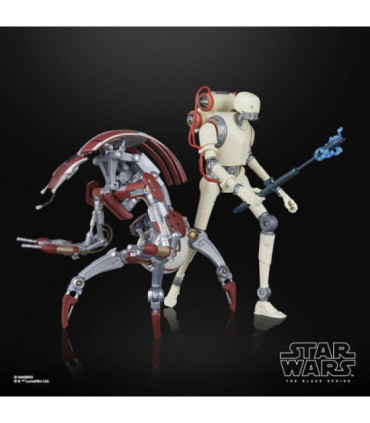 Pack 2 figurines KX Security Droid & Droideka