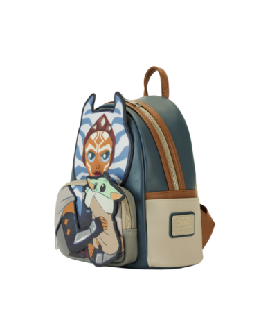 Sac à dos Loungefly - The Mandalorian Ahsoka & Grogu Precious Cargo