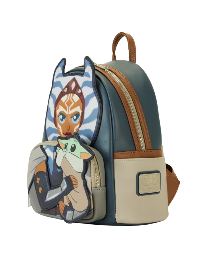 Sac à dos Loungefly - The Mandalorian Ahsoka & Grogu Precious Cargo