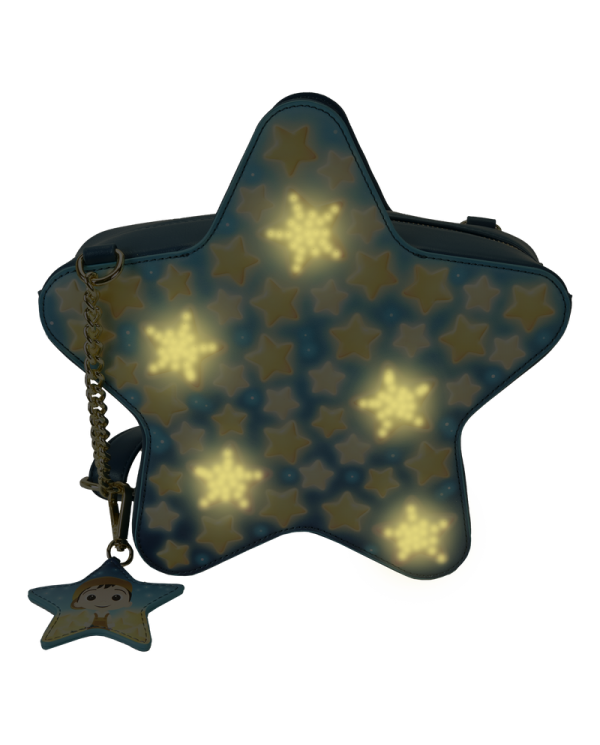 Sac à bandoulière Loungefly - Pixar La Luna Star Shaped Figural Light Up