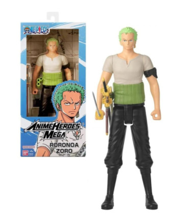 Figurine Zoro  One Piece Anime Heroes Mega 30 cm