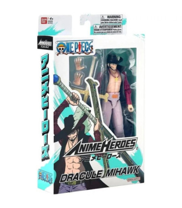 Figurine Dracule Milhawk  One Piece Anime Heroes 17 cm