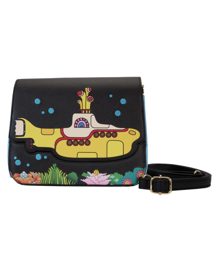 Sac à bandoulière Loungefly - The Beatles Yellow Submarine Flap Pocket