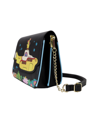 Sac à bandoulière Loungefly - The Beatles Yellow Submarine Flap Pocket