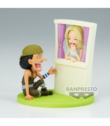 Figurine Usopp & Kaya  One Piece WCF-Log Stories 7 cm