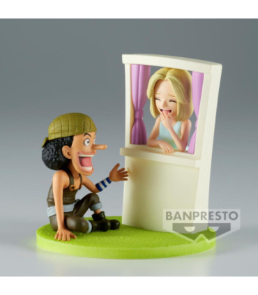 Figurine Usopp & Kaya  One Piece WCF-Log Stories 7 cm