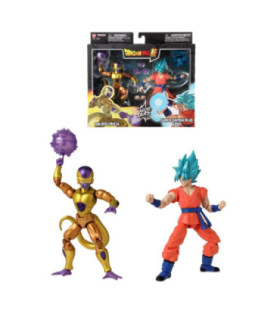 Figurine Gold Freezer VS SS Blue Goku  Dragon Ball Bandai
