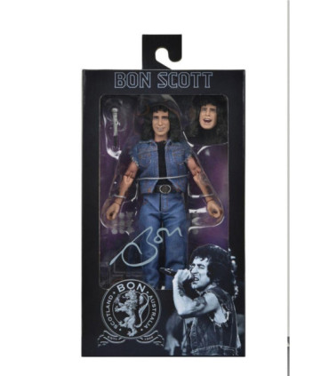 Figurine Bon Scott  AC/DC Habillée 20 cm