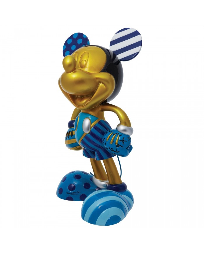 Disney Britto - Mickey Or et Bleu