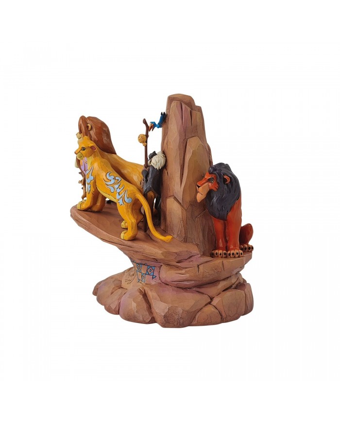 Disney Traditions - Le Roi Lion Carved In Stone