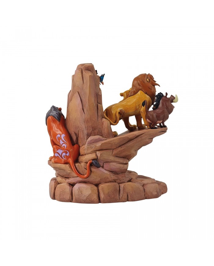 Disney Traditions - Le Roi Lion Carved In Stone