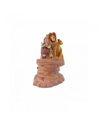 Disney Traditions - Le Roi Lion Carved In Stone