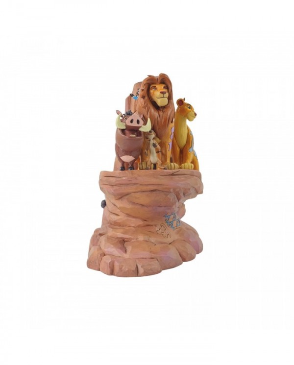 Disney Traditions - Le Roi Lion Carved In Stone