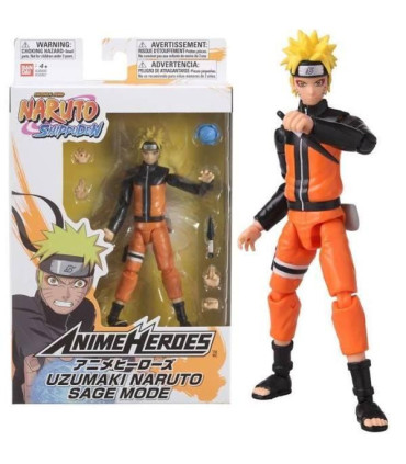 Figurine Uzumaki Naruto Sage Mode  Naruto Anime Heroes