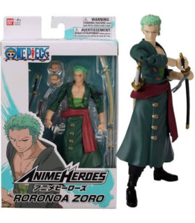 Figurine Roronoa Zoro  One Piece Anime Heroes 17 cm
